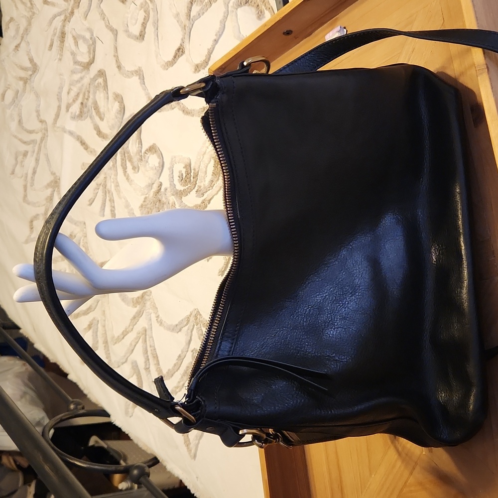 Black frye purse